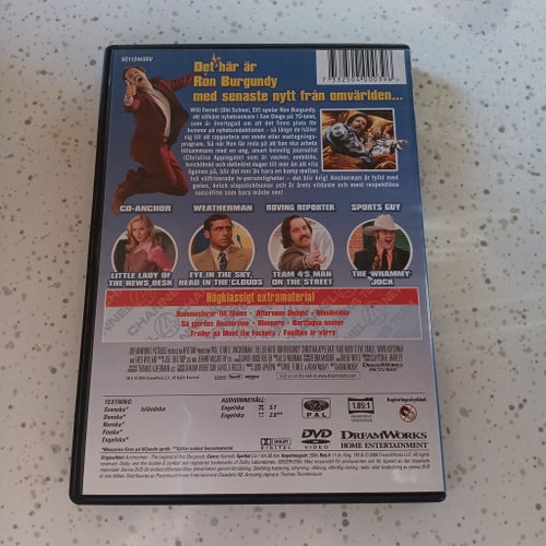 Anchorman: Legenden om Ron Burgundy - DVD