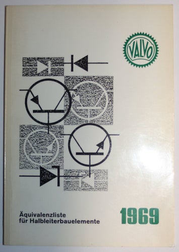 Valvo Äquivalenzliste fur Halbleiterbauelemente 1969