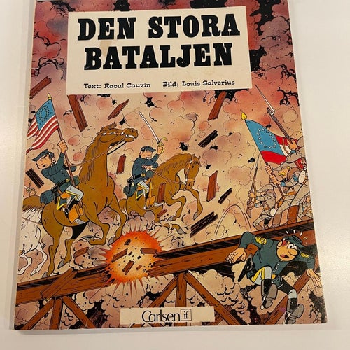 * BLÅROCKARNA  - Den Stora Bataljen , Första upplaga  *