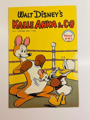 Kalle Anka , Nr 2  - 48  - OBS ! Nytryck