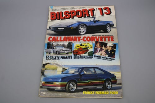 Bilsport Nr 13 1988
