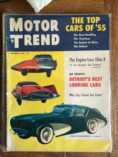 Motor Trend, September 1955