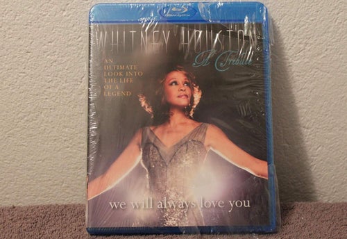 WHITNEY HOUSTON A TRIBUTE BLU-RAY NY INPLASTAD