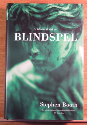 Stephen Booth Blindspel Inbunden Nyskick!