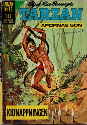 Tarzan Nr 76 (1971) av Edgar Rice Burroughs
