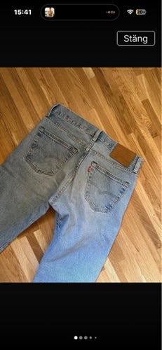 Levi's 501 blå jeans, storlek W30 L30