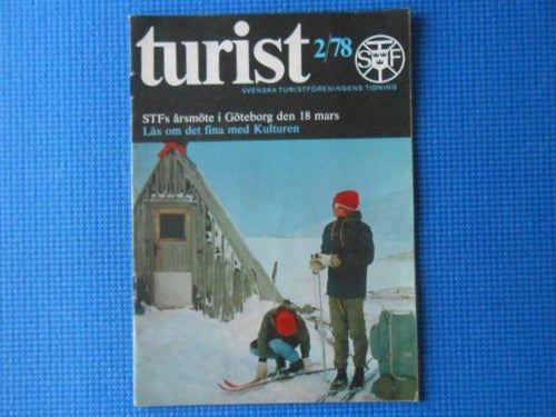 Turist nr 2 1978 Kulturen Lund Kroppefjäll Nordkapp