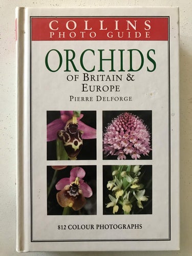 ORCHIDS OF BRITAIN & EUROPE Collins photo guide Pierre Delforge 1995