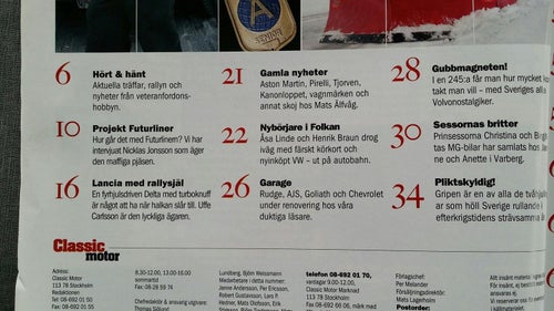Classic Motor nr 2 2010: Lancia Delta HF Integrale, VW Typ 1 1969, MGB Roadster