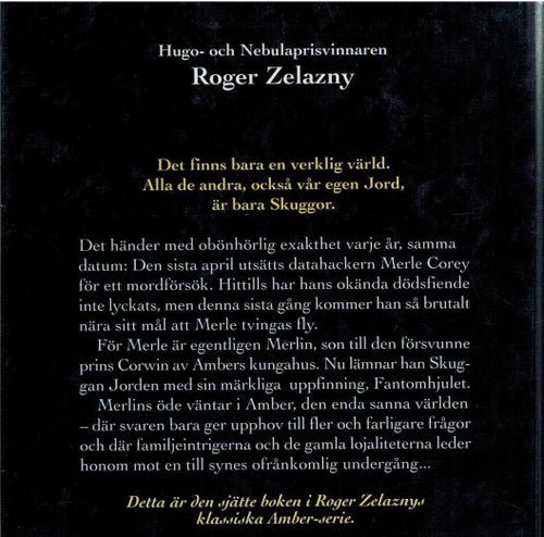 Ödets trumfar (inb) Roger Zelazny Toppskick!!