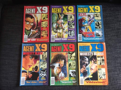 AGENT X9 / 1999 / 6st / # 2-3, 8, 10-11 & 13