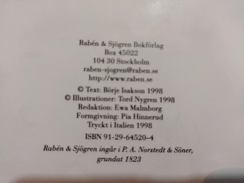 Bränn häxan! Börje Isakson. Bok. Very Fine. BM