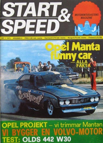 Start & Speed 1973-11 Manta Funny Car.442.Ascona SR.Amazon