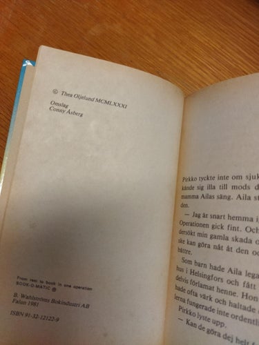 Pirkko och Guldfuxen - Thea Oljelund. bok. Very Fine plus