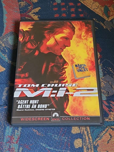 M:i-2 Mission Impossible 2 - Tom Cruise DVD (Svensk Text)
