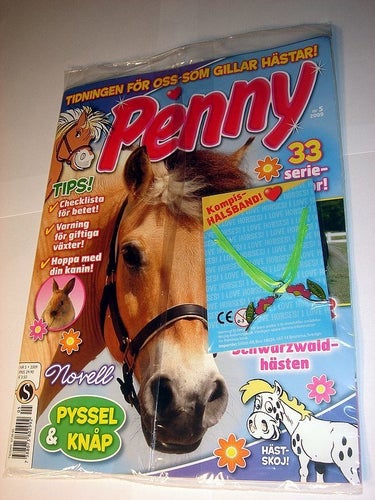PENNY I ORIGINAL PLAST med leksak 2009 nr 5 HALSBAND