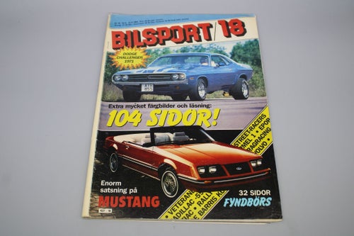 Bilsport Nr 18 1983