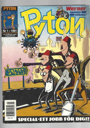 Pyton 1 1991 skick vg