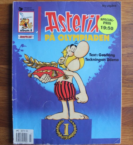 ASTERIX på olympiaden 1994 nr 8 Nyutgåva