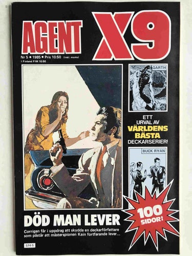 Agent X9 - 1985:5 Oläst!