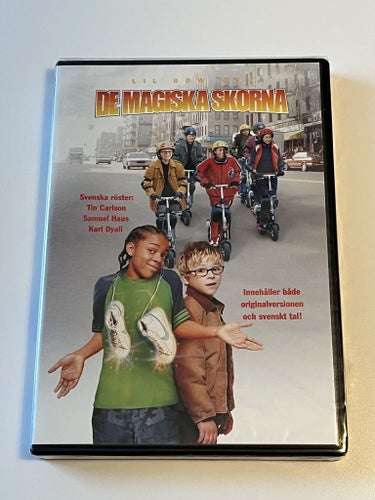 De magiska skorna (2002). Inplastad DVD