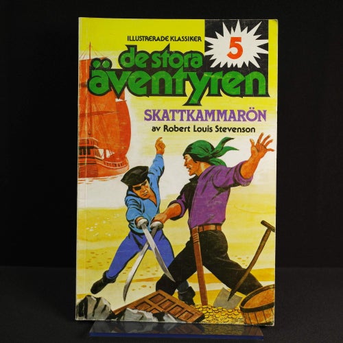 Illustrerade klassiker - De stora äventyren 5 - Skattkammarön