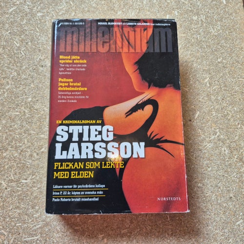 Flickan Som Lekte Med Elden - Stieg Larsson