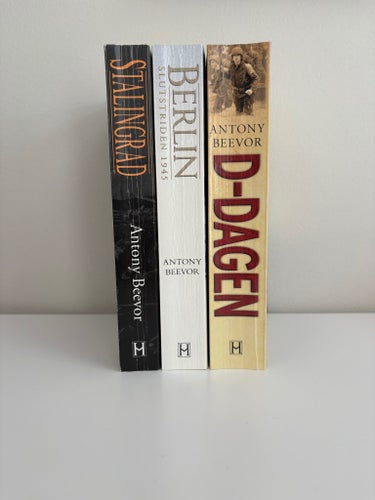 Stalingrad, Berlin, D-dagen av Antony Beevor, 2000, 2002, 2004