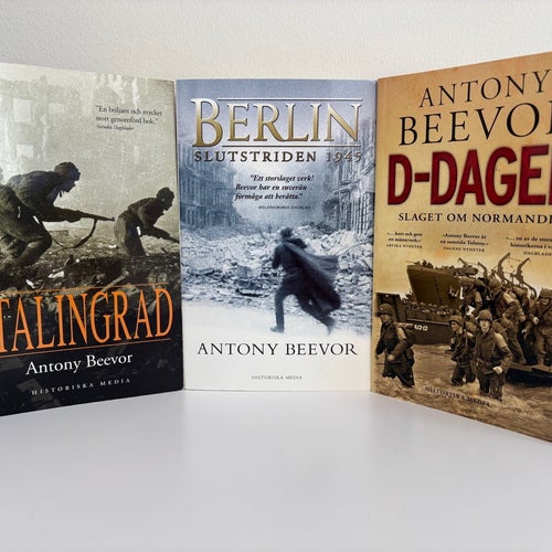 Stalingrad, Berlin, D-dagen av Antony Beevor, 2000, 2002, 2004