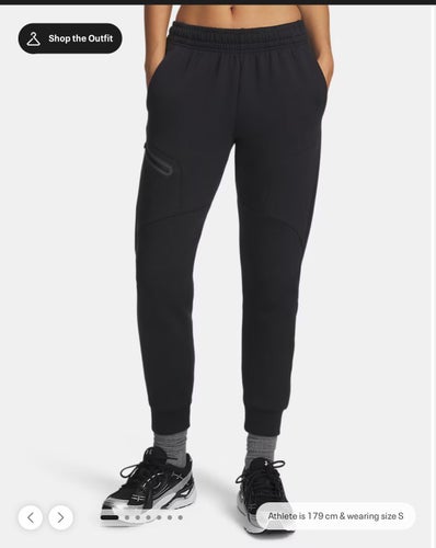 Under Armour Träningsset Huvtröja & Byxor Svart
