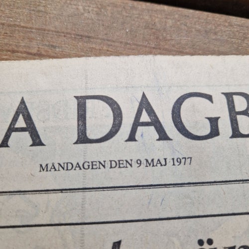 Svenska Dagbladet 9 maj 1977
