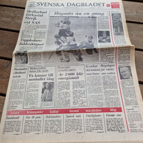 Svenska Dagbladet 9 maj 1977