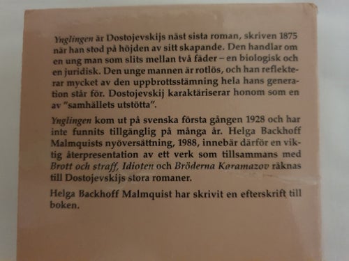 Fjodor Dostojevskij - Ynglingen (Pocket)