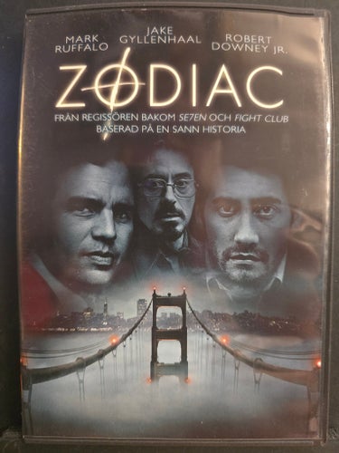 Zodiac (DVD) med Jake Gyllenhaal, Robert Downey Jr., Mark Ruffalo