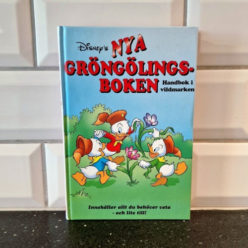 Nya Gröngölingboken - Handbok i vildmarken - nr. 3 - Disney