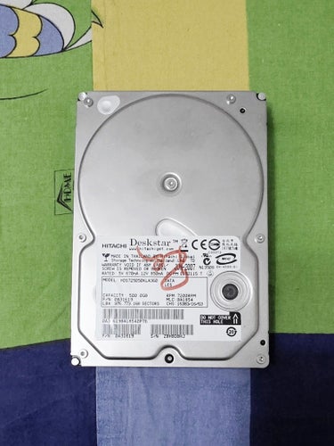 Hitachi Deskstar 500GB SATA Hårddisk