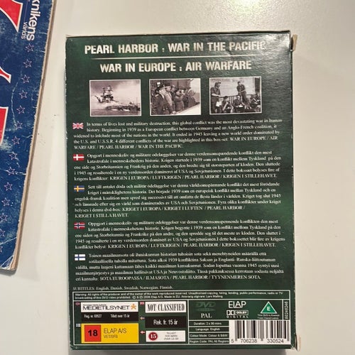 World War II Dokumentär med Walter Cronkite (DVD)
