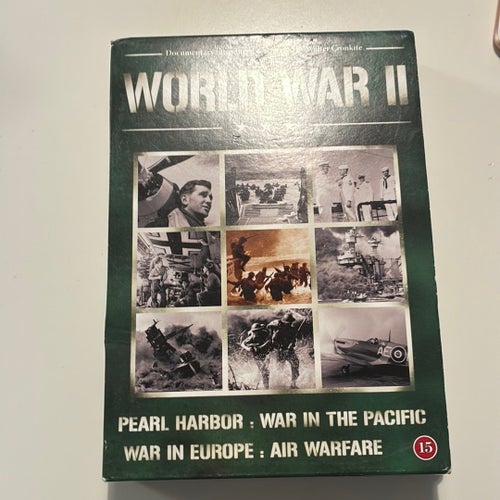 World War II Dokumentär med Walter Cronkite (DVD)