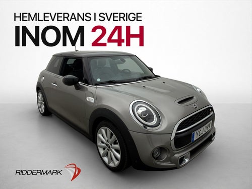 MINI Cooper S 3-dörrars Chili II Pano H/K Kamera Skinn Navi
