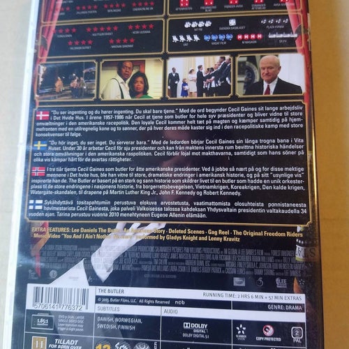 The Butler, dvd