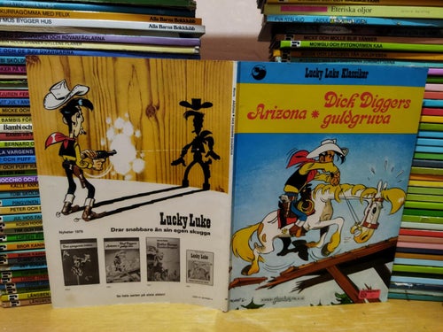 Lucky Lukes äventyr 36 Arizona Dick Diggers guldgruva, Very Good