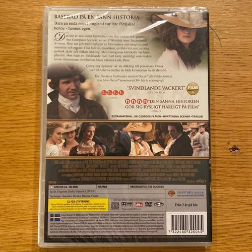 The Duchess - Sv Text - Inplastad