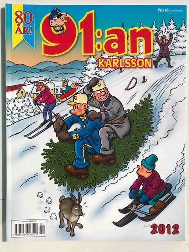 91:an Karlsson Julalbum 2012: Oläst!