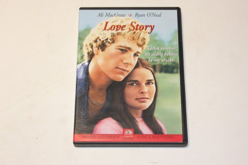 LOVE STORY - DVD - Ali MacGraw, Ryan O'Neal + Tommy Lee Jones i debutroll! m.fl