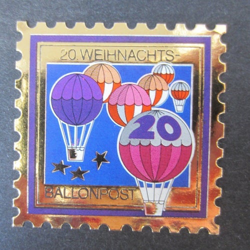 Ballonpost 20 weihnachts, raritet. Österrike