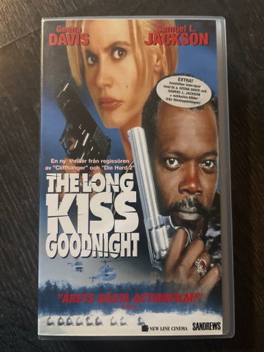 The Long Kiss Goodnight vhs