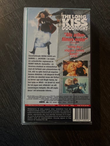 The Long Kiss Goodnight vhs