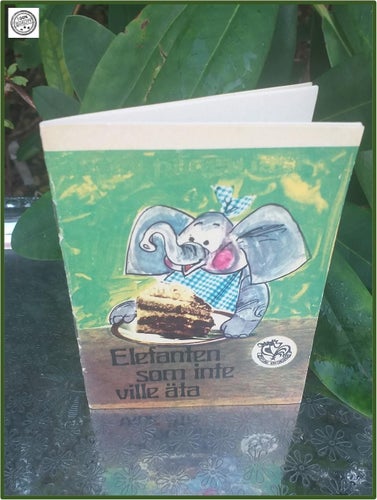 Elefanten som inte ville äta barnbok Editura IOn Creanga Fint skick vintage