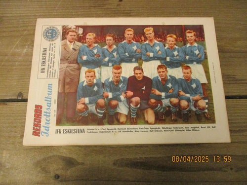 Tidningen REKORD Nr 49-1959, Lagbild IFK Eskilstuna