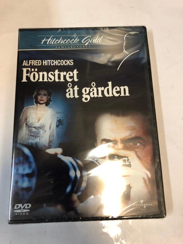 Dvd - Hitchcock / Fönstret åt gården - Inplastad